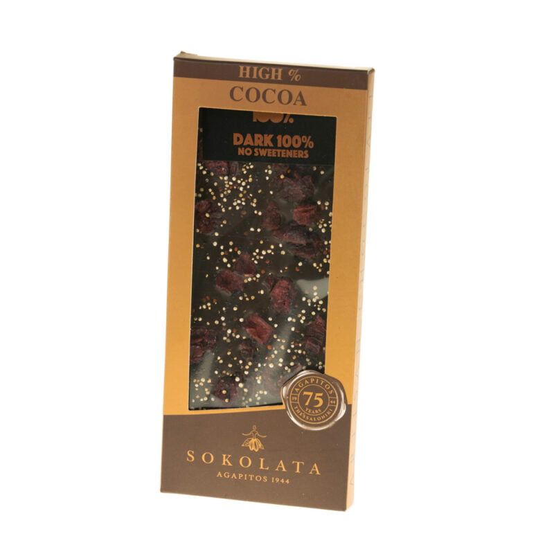 CA051 Merisoare Quinoa Scortisoara cu Ciocolata negra 100� 1